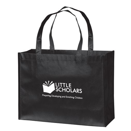 Gloss Laminated Designer Tote Bag (16"x6"x12") - Screen Print